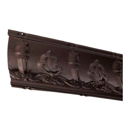 Acoustic Ceiling Products Great Lakes Tin 48" Superior Tin Crown Molding in Bronze Burst - 194-06